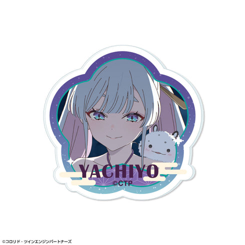 『超かぐや姫!』アクリルバッジ デザイン09(月見ヤチヨ)【202608再販】