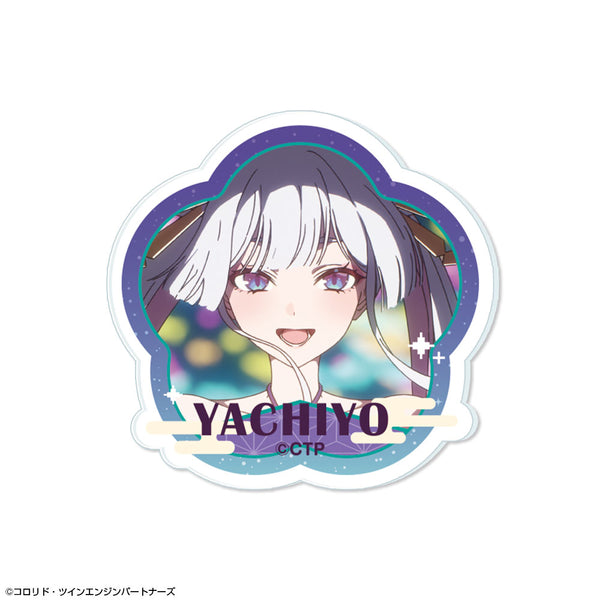 『超かぐや姫!』アクリルバッジ デザイン11(月見ヤチヨ)【202608再販】