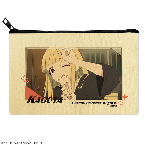 『超かぐや姫!』フラットポーチ デザイン01(かぐや/現実)【202608再販】
