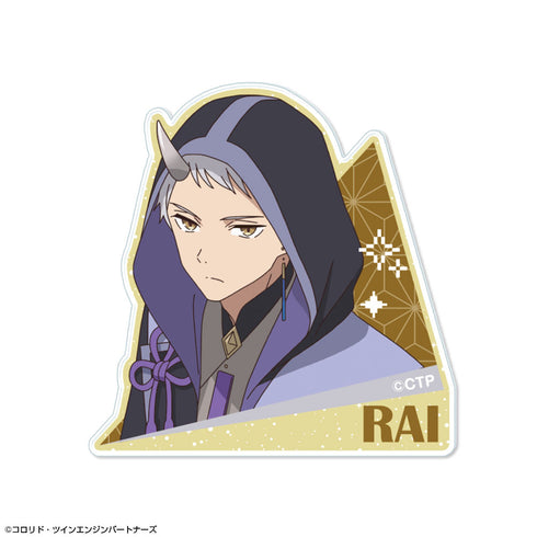 『超かぐや姫!』トレーディングアクリルステッカー【BOX】