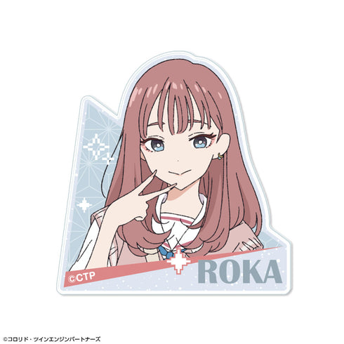 『超かぐや姫!』トレーディングアクリルステッカー【BOX】