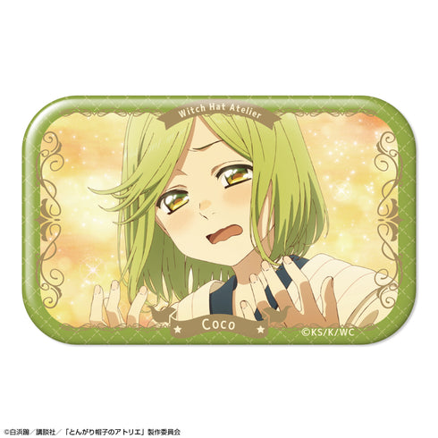 『とんがり帽子のアトリエ』長方形缶バッジ デザイン03(ココ/C)【202608再販】