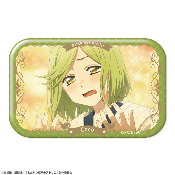 『とんがり帽子のアトリエ』長方形缶バッジ デザイン03(ココ/C)【202608再販】