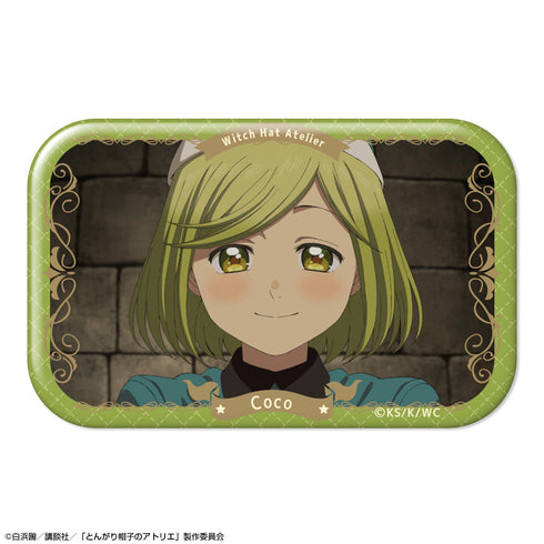 『とんがり帽子のアトリエ』長方形缶バッジ デザイン06(ココ/F)【202608再販】