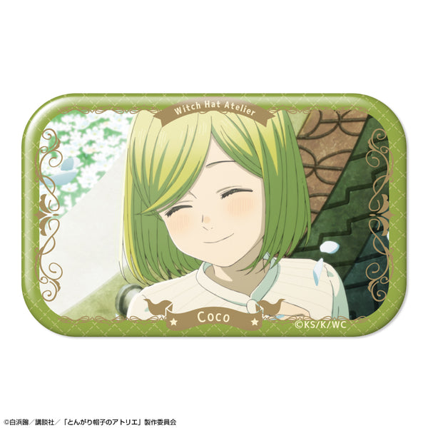 『とんがり帽子のアトリエ』長方形缶バッジ デザイン07(ココ/G)【202608再販】