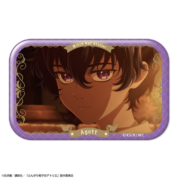 『とんがり帽子のアトリエ』長方形缶バッジ デザイン15(アガット)【202608再販】