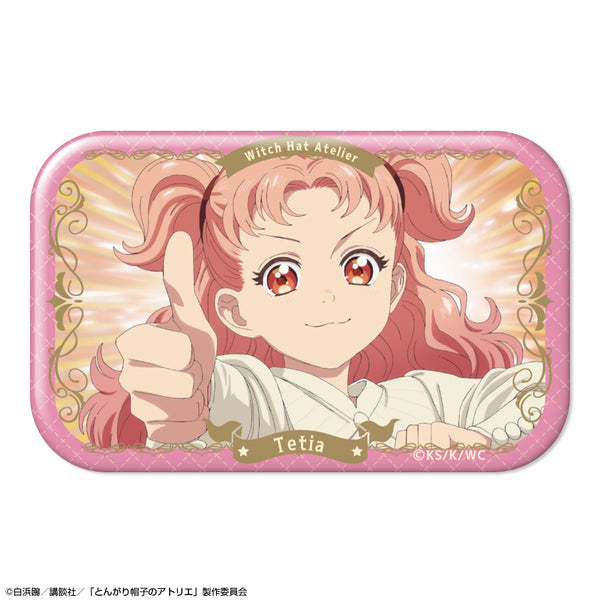 『とんがり帽子のアトリエ』長方形缶バッジ デザイン16(テティア)【202608再販】
