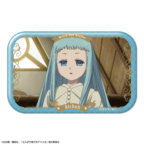 『とんがり帽子のアトリエ』長方形缶バッジ デザイン17(リチェ)【202608再販】