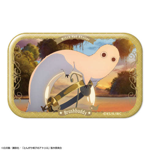 『とんがり帽子のアトリエ』長方形缶バッジ デザイン18(フデムシ)【202608再販】