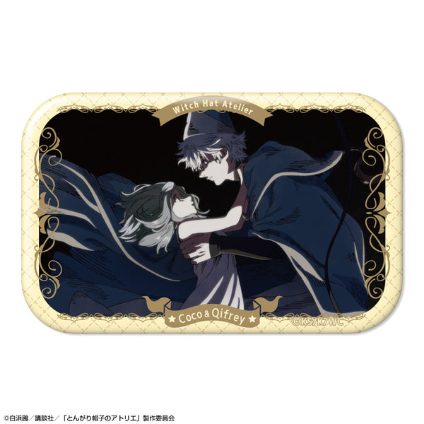 『とんがり帽子のアトリエ』長方形缶バッジ デザイン19(ココ&キーフリー)【202608再販】