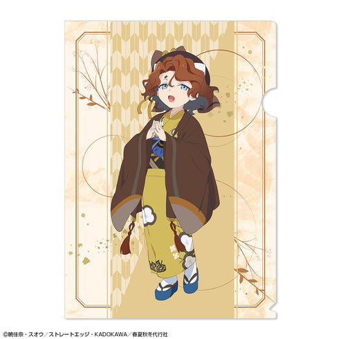 『春夏秋冬代行者 春の舞』クリアファイル デザイン05(祝月撫子)