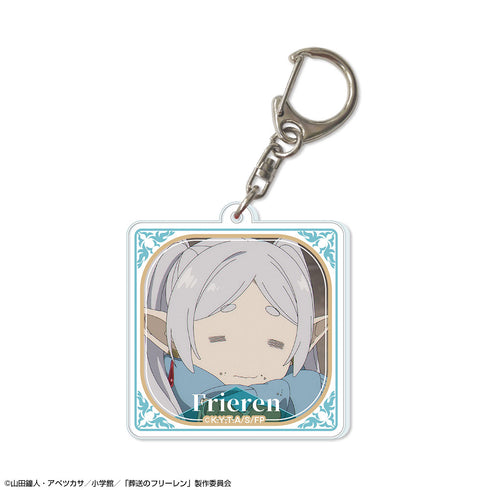 "Freiren of the Funeral" Acrylic Keychain Ver. 3 Design 06 (Freiren/F)