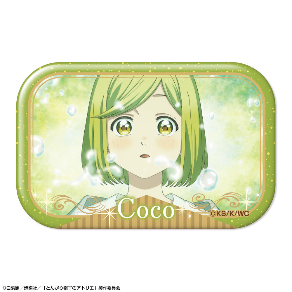 とんがり帽子のアトリエ』トレーディング長方形缶バッジ【BOX