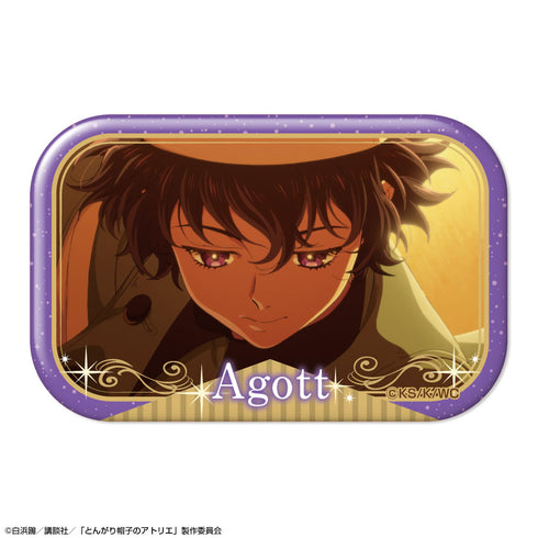 『とんがり帽子のアトリエ』トレーディング長方形缶バッジ【BOX】【202608再販】
