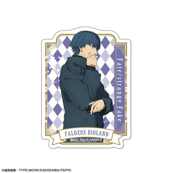 『Fate/strange Fake』ミニステッカー Ver.2 デザイン09(ファルデウス・ディオランド)