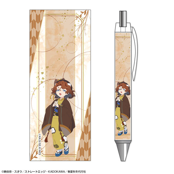 『春夏秋冬代行者 春の舞』ボールペン デザイン05(祝月撫子)