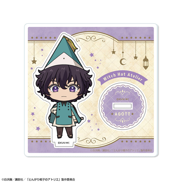 『とんがり帽子のアトリエ』ちびキャラアクリルスタンド デザイン03(アガット/ちびキャラ)【202608再販】