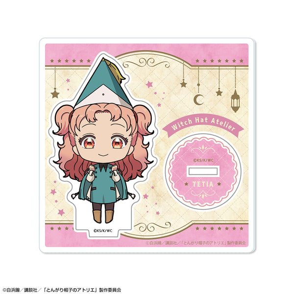 『とんがり帽子のアトリエ』ちびキャラアクリルスタンド デザイン04(テティア/ちびキャラ)【202608再販】