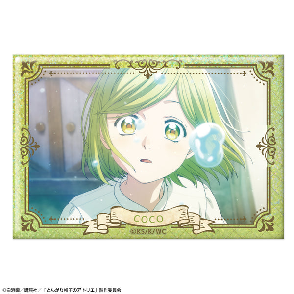 『とんがり帽子のアトリエ』ホログラム缶バッジ デザイン05(ココ/E)【202608再販】