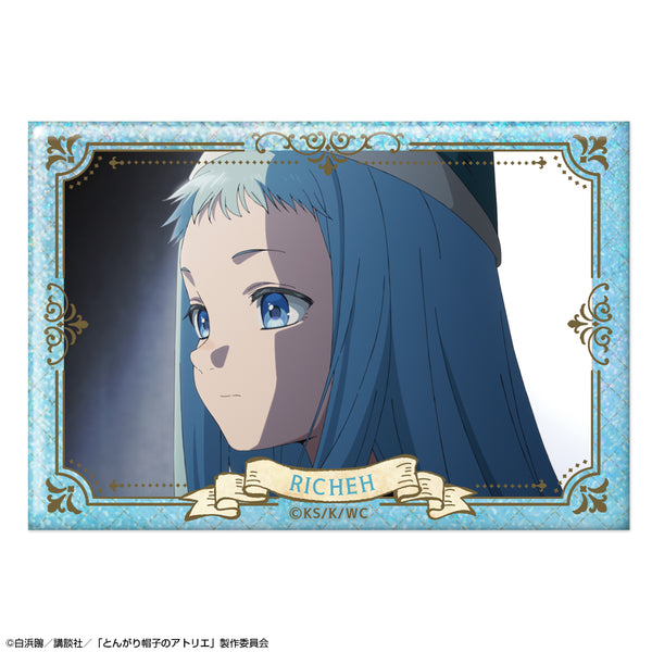 『とんがり帽子のアトリエ』ホログラム缶バッジ デザイン18(リチェ)【202608再販】