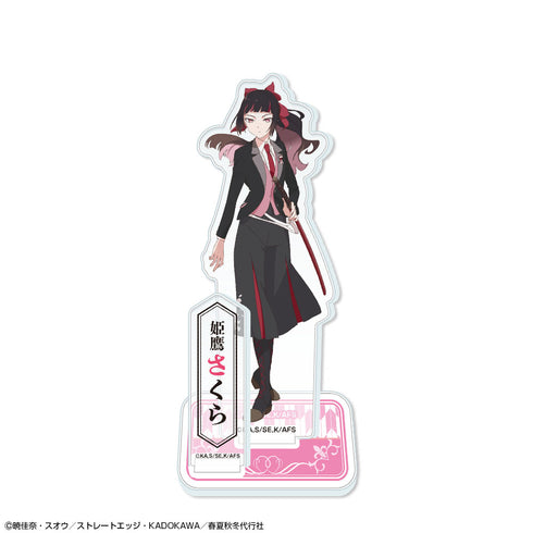 "The Four Seasons Proxy: Spring Dance" Acrylic Stand (Small) Design 02 (Hime-Taka Sakura)