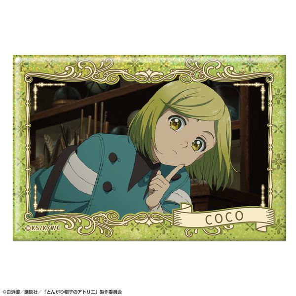 『とんがり帽子のアトリエ』ホログラム缶バッジ Ver.2 デザイン01(ココ/A)