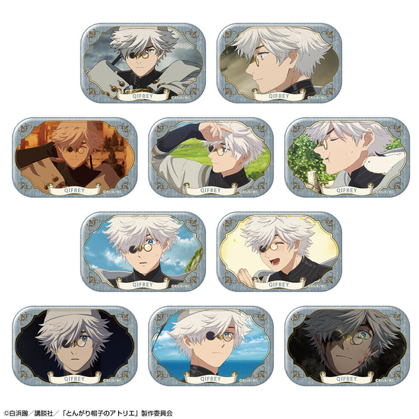 『とんがり帽子のアトリエ』トレーディング長方形缶バッジ キーフリーBOX