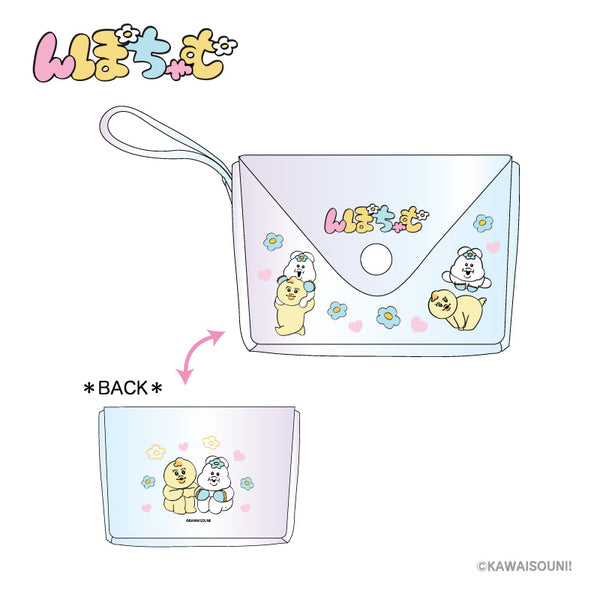 『んぽちゃむ』オーロラミニポーチ なかよし