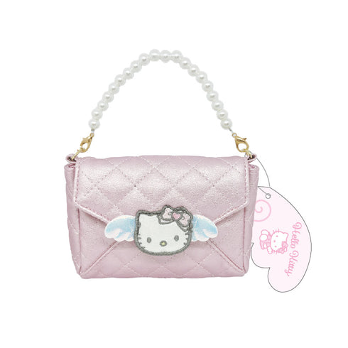 『ハローキティ』エンジェルキルティングラブレター パスケース ピンク