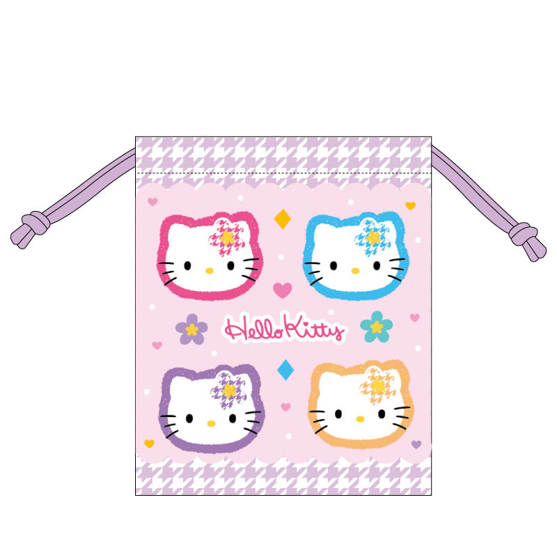 ハローキティ！カオハナ！籐風バスケット！