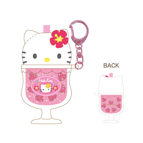 『ハローキティ』90s カラフルソーダキーホルダー ハイビスカス【202404再販】