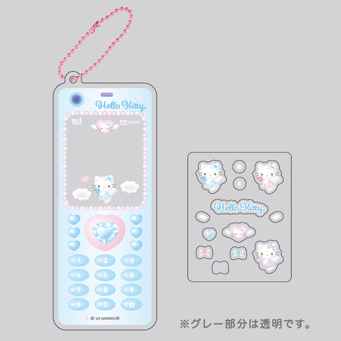 『ハローキティ』90s トレーディングなつかしガラケー キーホルダーBOX(全6種)【202412再販】
