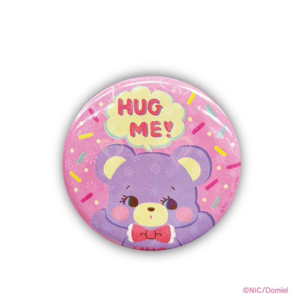 『Domiel HUG ME!』キラキラ缶バッジ ベア