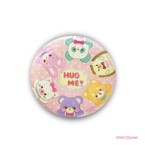 『Domiel HUG ME!』キラキラ缶バッジ フレンズ