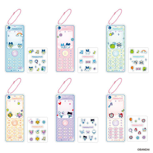 『たまごっち』なつかしガラケーキーホルダー BOX(全6種)