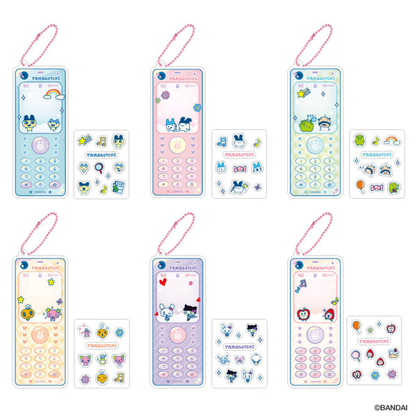 『たまごっち』なつかしガラケーキーホルダー BOX(全6種)