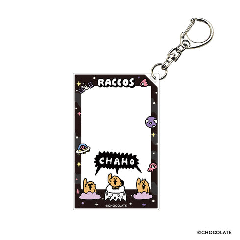 『ラッコズ』フォト風アクリルキーホルダー うちゅう