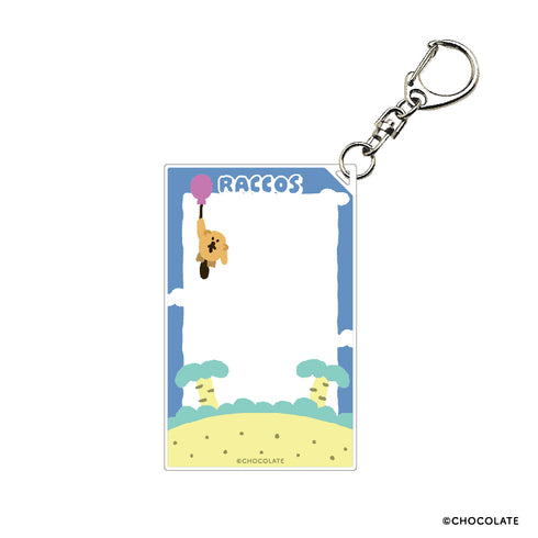 『ラッコズ』フォト風アクリルキーホルダー そら