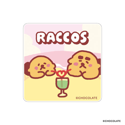 『ラッコズ』アクリルコースター もじもじ