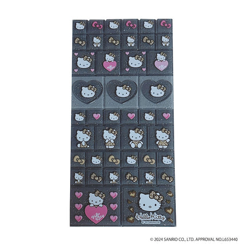 『ハローキティ』HELLO KITTY 2024 GOGOギャル COLLECTION 90s タイルシール ヒョウ【202503再販】