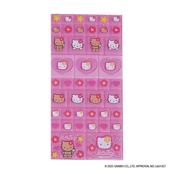 『ハローキティ』90s タイルシール ハイビスカス【202510再販】