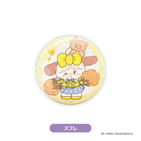 『mikko illustrations(ミッコ)』トレーディング缶バッジ BOX