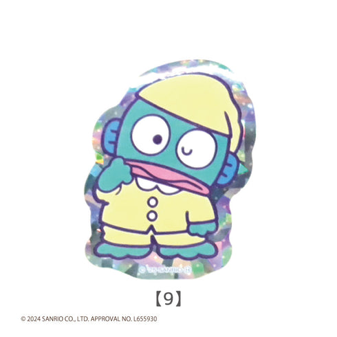 『サンリオキャラクターズ』ハンギョドン トレーディング キラキラステッカー BOX