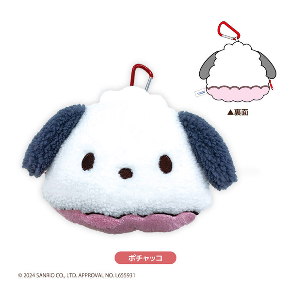 『サンリオキャラクターズ』はぴだんぶい ぬいぐるみポーチ ポチャッコ