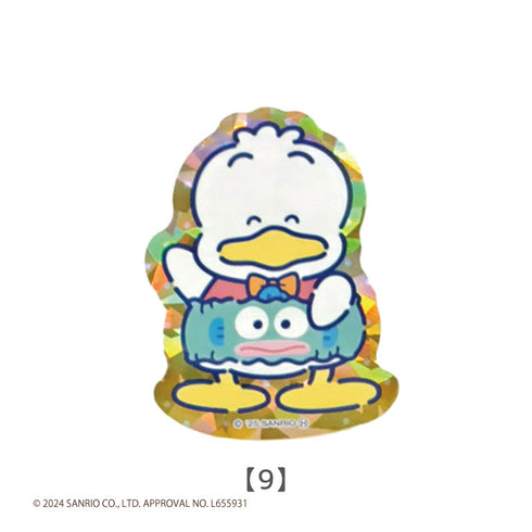 『サンリオキャラクターズ』はぴだんぶい トレーディング キラキラステッカー BOX