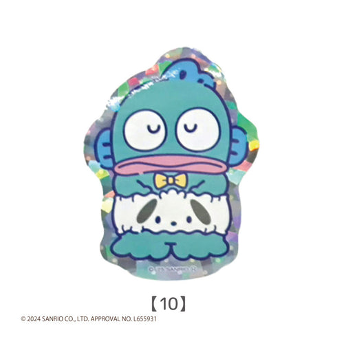 『サンリオキャラクターズ』はぴだんぶい トレーディング キラキラステッカー BOX