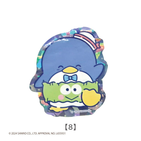 『サンリオキャラクターズ』はぴだんぶい トレーディング キラキラステッカー BOX