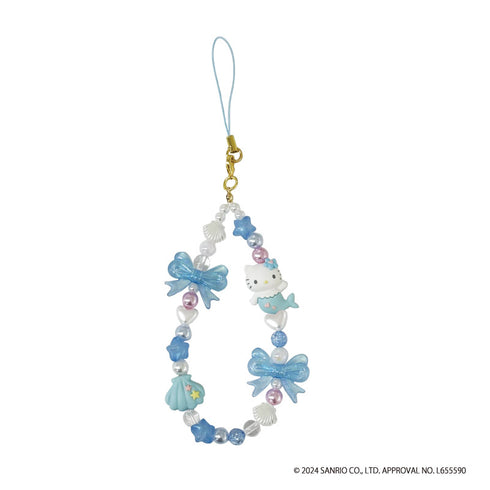 『ハローキティ』フォンストラップ マーメイド【202504再販】