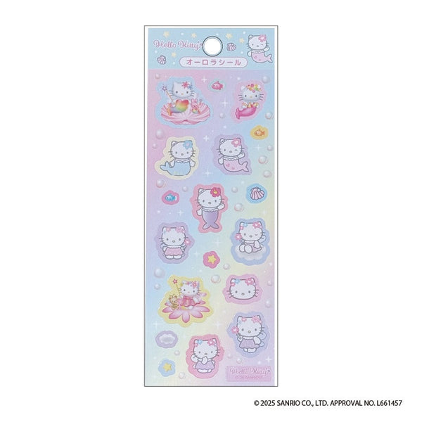 『ハローキティ』オーロラシール マーメイド&フェアリー【202510再販】