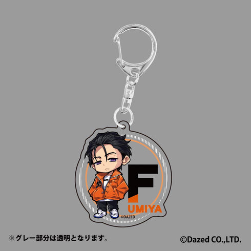 『カリスマ』トレーディング アクリルキーホルダー BOX